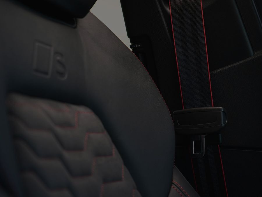 Audi A6 e-tron Avant seat belt