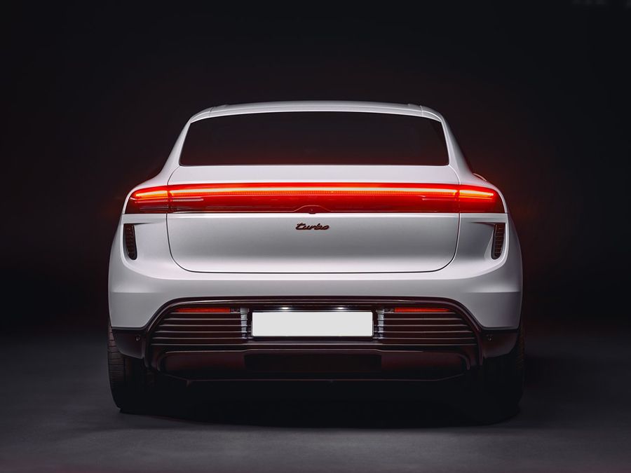 Porsche Macan Electric Back