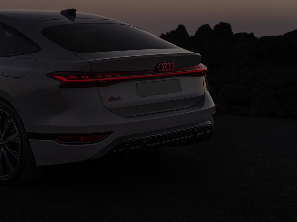 Audi A6 e-tron Sportback exterior rear