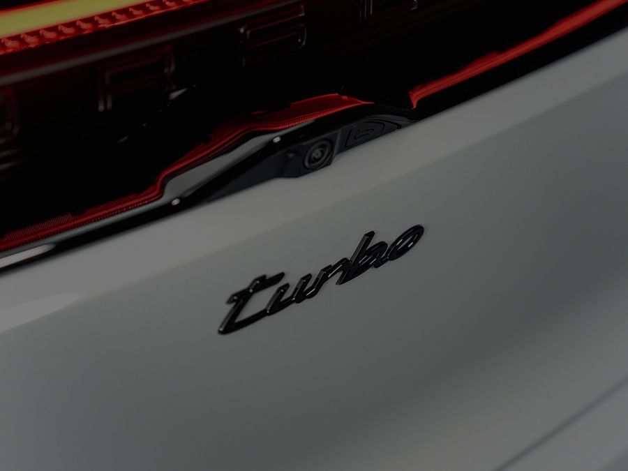 Porsche Macan Electric Back Brand