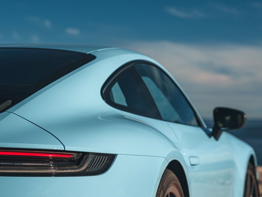 911 Coupe Carrera from the rear